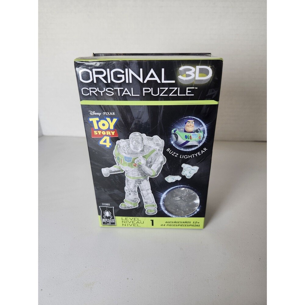 New BePuzzled Original 3D Crystal Puzzle Disney Pixar Toy Story 4 Buzz Lightyear